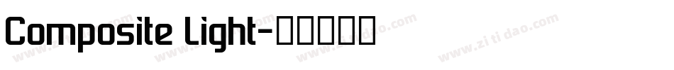 Composite Light字体转换